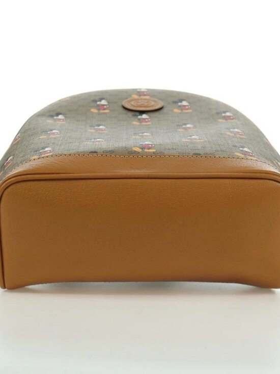 GUCCI Micro GG Supreme Disney Backpack PVC Beige Gold 552884 Auth 171451SAM main image 11